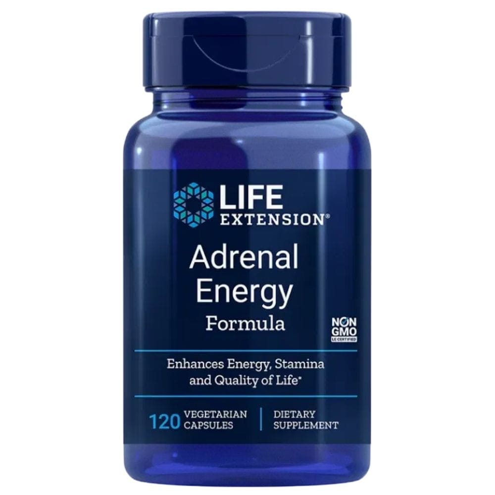 Life Extension Adrenal Energy Formula - 120 Capsules