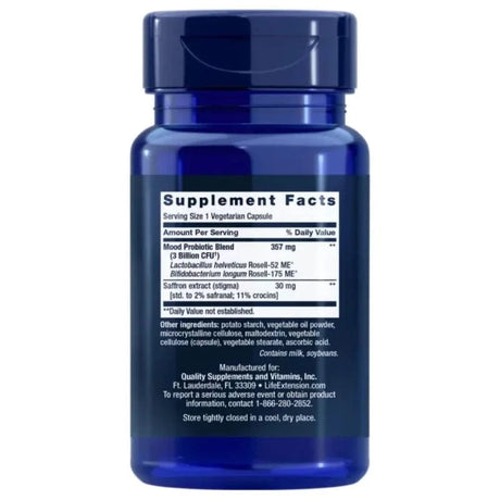 Life Extension FLORASSIST® Mood Improve - 30 Capsules