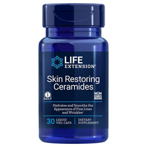 Life Extension Skin Restoring Ceramides - 30 Veg Capsules