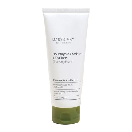 Mary&May Houttuynia Cordata + Tea Tree Cleansing Foam - 150 ml