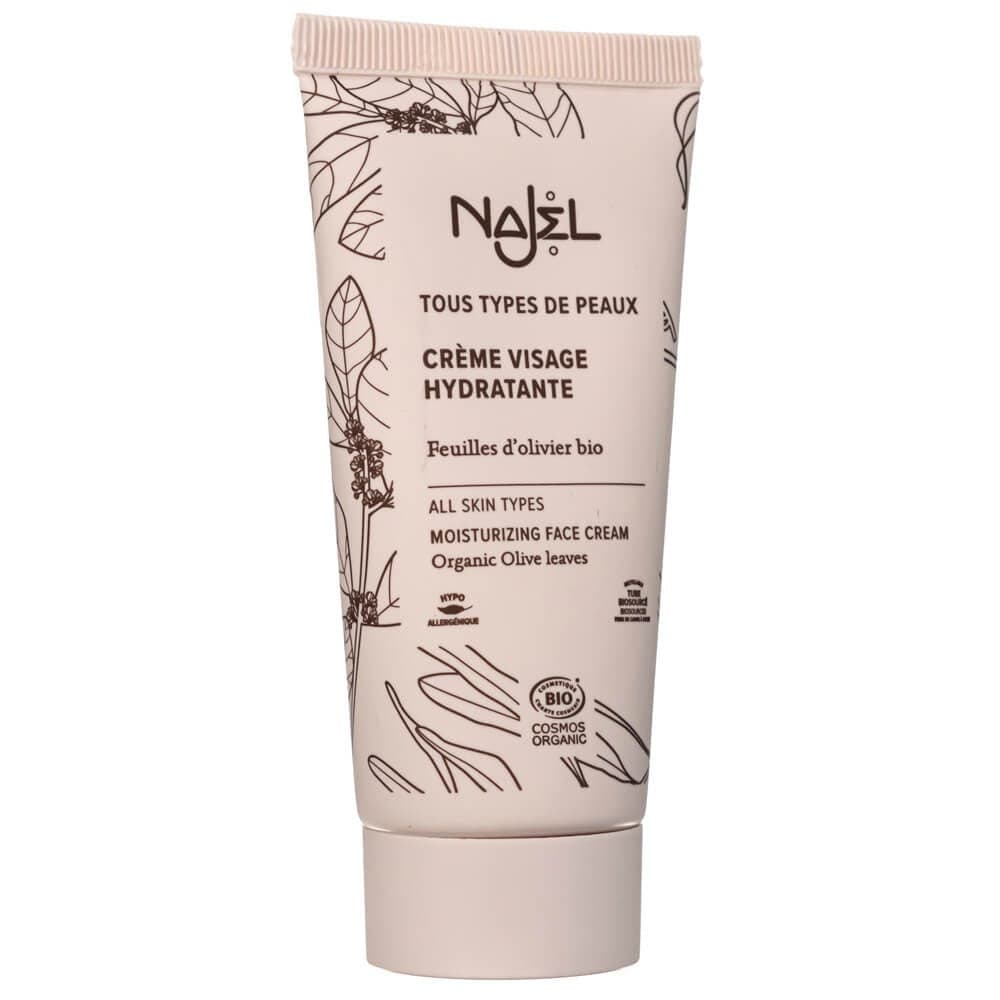 Najel Moisturising Face Cream with Olive Oil and Laurel Oil - 50 ml