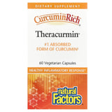Natural Factors CurcuminRich Theracurmin, High Absorption Curcumin 30 mg - 60 Capsules