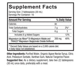 Nature's Answer Liquid Magnesium Malate and Glycinate, Mandarin - 480 ml