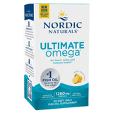 Nordic Naturals Ultimate Omega, lemon flavour - 60 Softgels