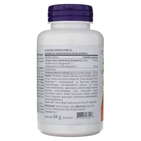 Now Foods Cholesterol Pro - 120 Tablets