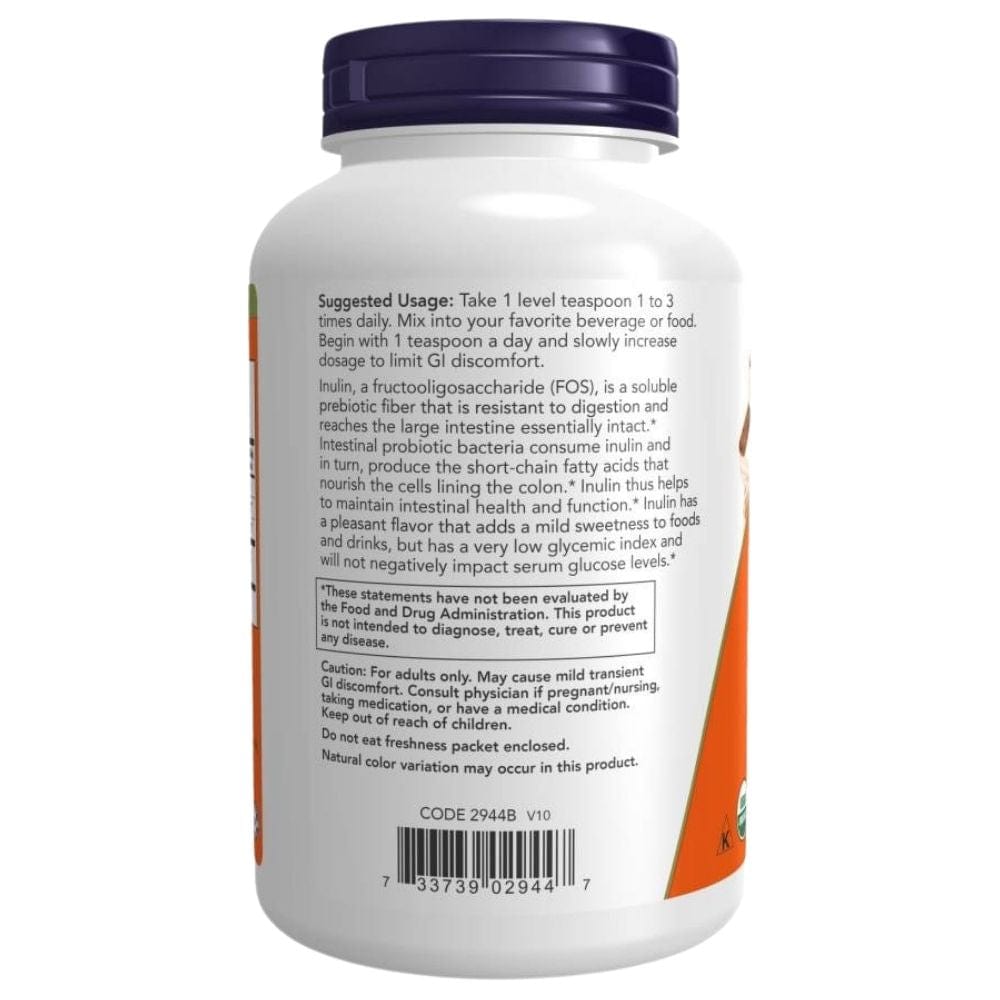 Now Foods Inulin Powder - 454 g