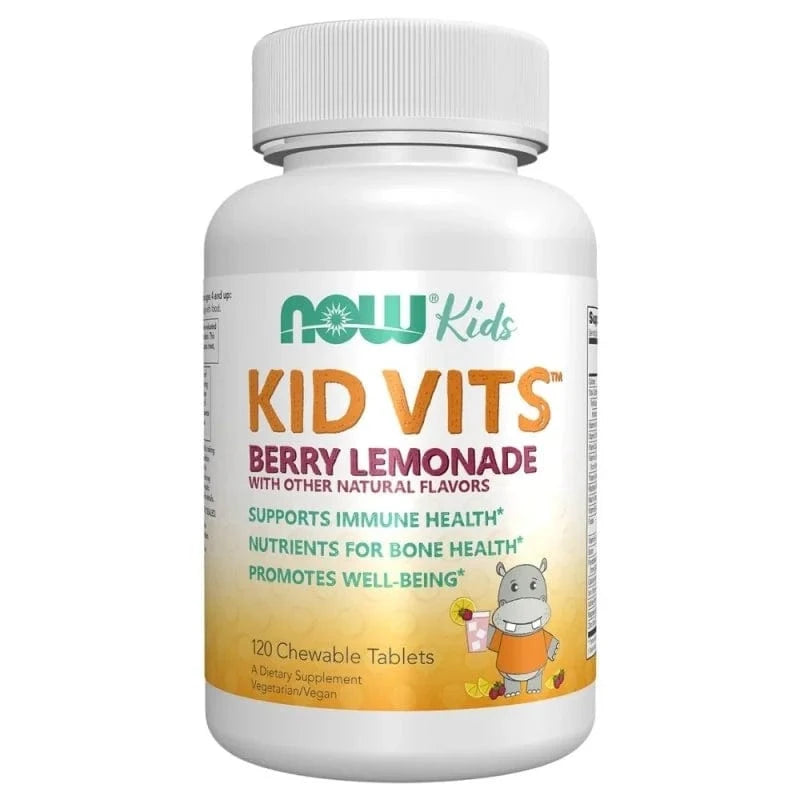 Now Foods Kid Vits Multi-Vitamin, Berry Blast - 120 Lozenges