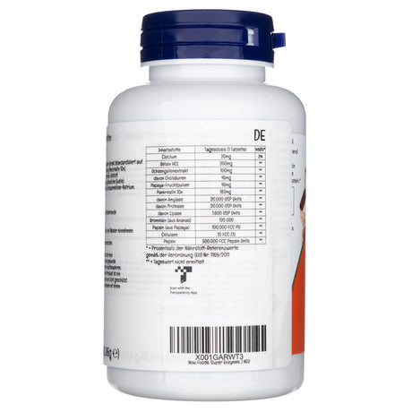 Now Foods Super Enzymes - 90 Tablets