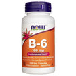 Now Foods Vitamin B-6 100 mg - 100 Veg Capsules