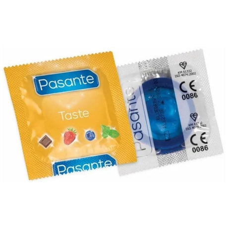 Pasante Taste Flavored Condoms - 12 Pieces