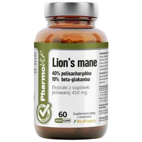 PharmoVit Lion's Mane 450 mg - 60 Capsules