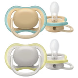 Philips Avent Ultra Air Pacifier, 0-6 Months - 2 Pieces