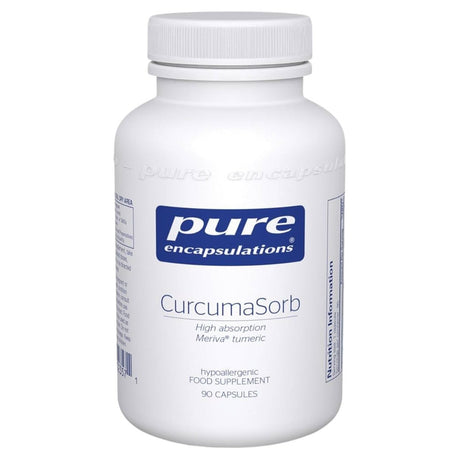 Pure Encapsulations CurcumaSorb, Meriva Turmeric Phytosome 250 mg - 90 Capsules