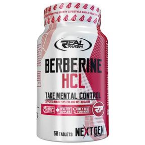 Real Pharm Berberine HCL 500 mg - 60 Tablets