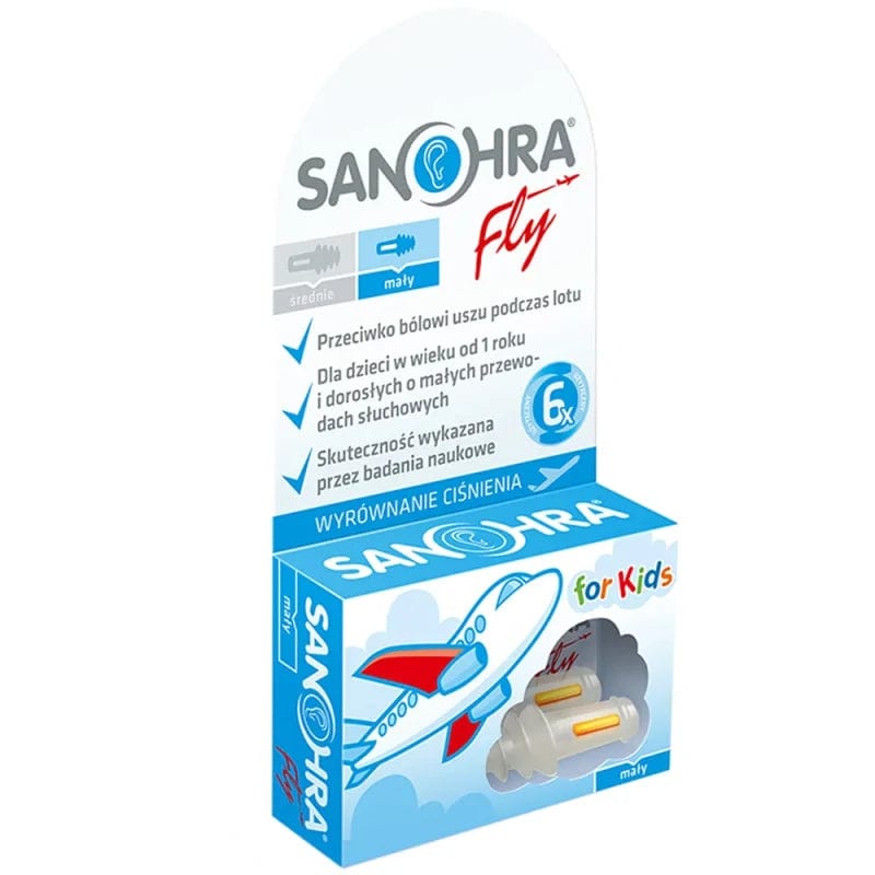 Sanohra Fly Earplugs for Kids - 1 pair