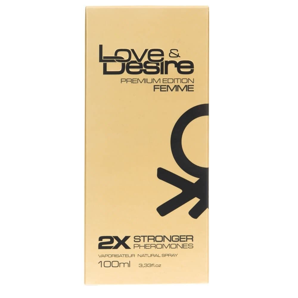 SHS Love & Desire Gold, Pheromones for Women - 100 ml