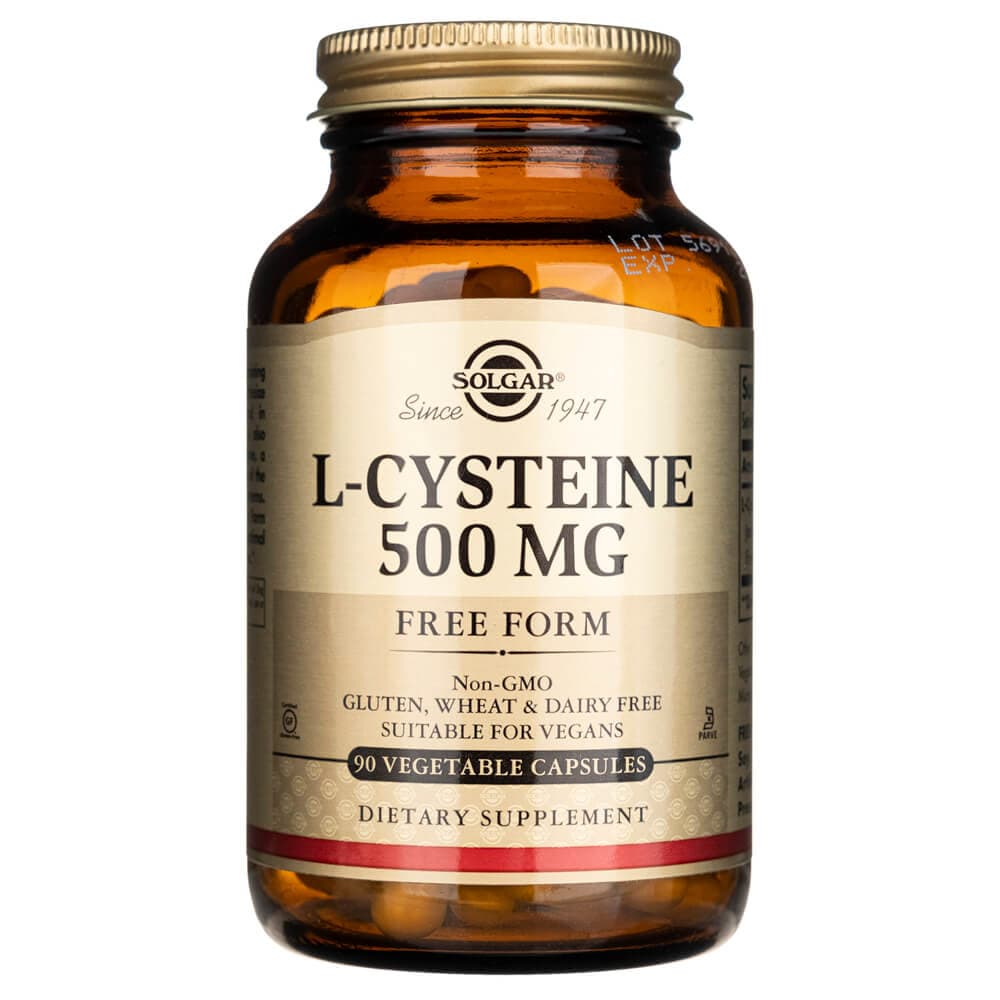 Solgar L-Cysteine 500 mg mg - 90 Capsules