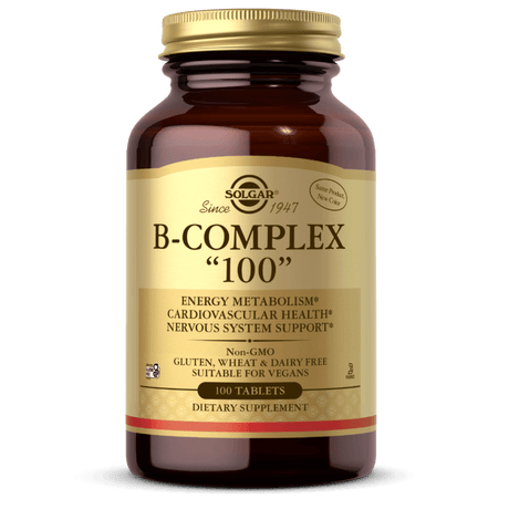 Solgar Vitamin B Complex "100" - 100 Tablets