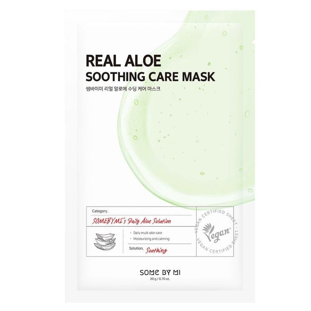 Some By Mi Real Aloe Soothing Care  Sheetmask - 20 g