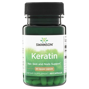 Swanson Keratin 50 mg - 60 Capsules