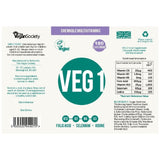 The Vegan Society VEG 1 Multivitamin, Blackcurrant - 180 Lozenges