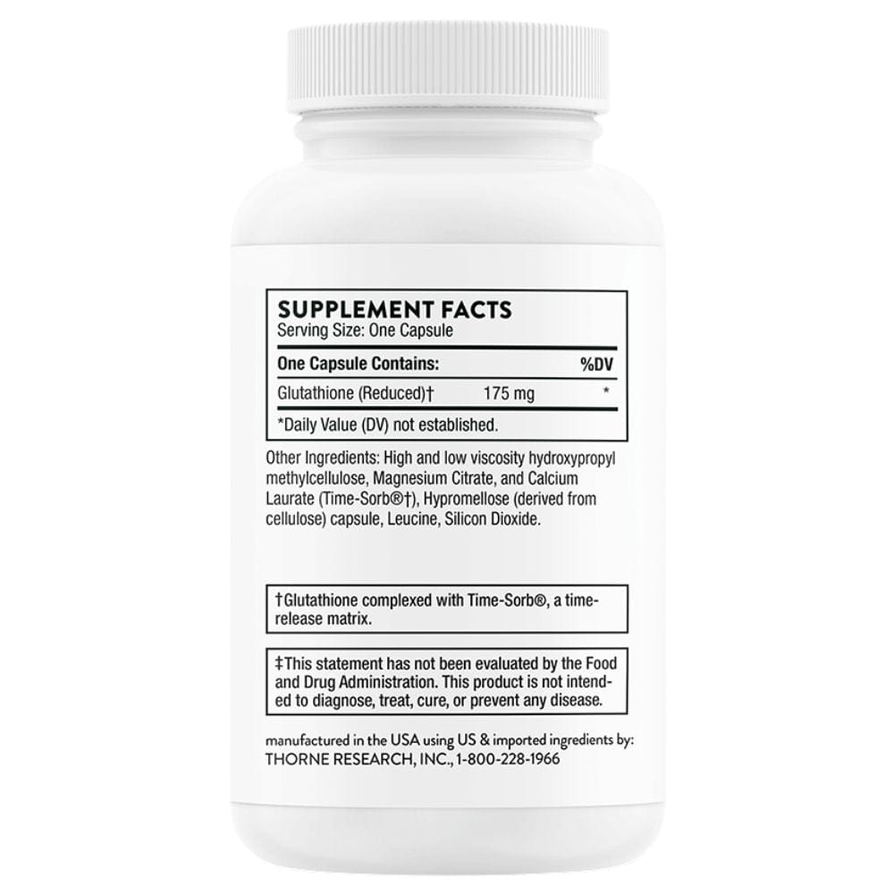 Thorne Research Glutation-SR - 60 Capsules