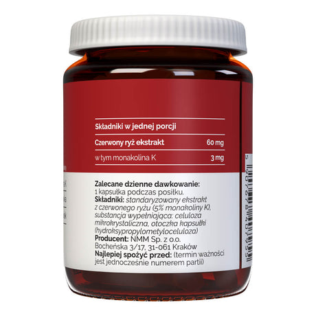 Vitaler's Fermented Red Rice - 60 Capsules
