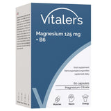 Vitaler's Magnesium 125 mg + Vitamin B6 6 mg - 60 Capsules