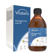 Vitaler's Omega-3 Norwegian Cod Liver Oil 1250 mg, Lemon - 250 ml