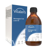 Vitaler's Omega-3 Norwegian Cod Liver Oil 1250 mg, Unscented - 250 ml