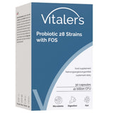 Vitaler's Probiotic 28 Strains with FOS - 30 Capsules