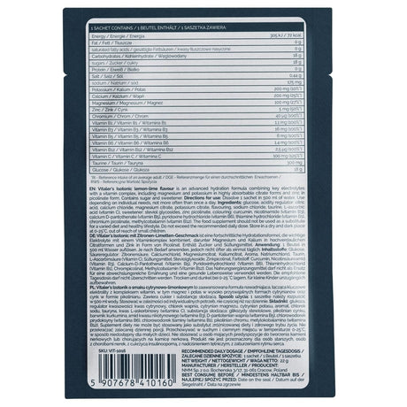 Vitaler's Sport Isotonic Drink, Lemon-Lime - 1 Sachet