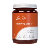 Vitaler's Vitamin D3 4000 IU - 120 Softgels