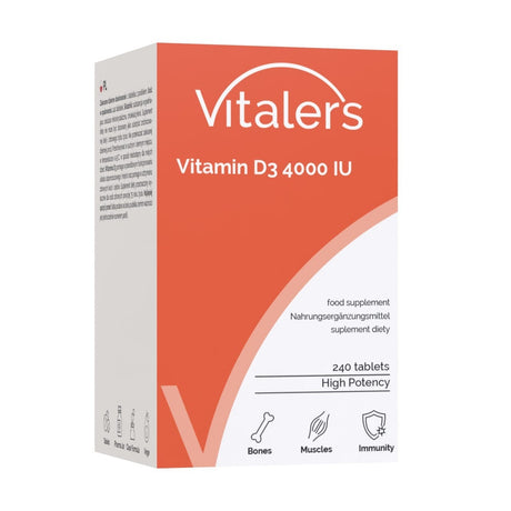 Vitaler's Vitamin D3 4000 IU - 240 Tablets
