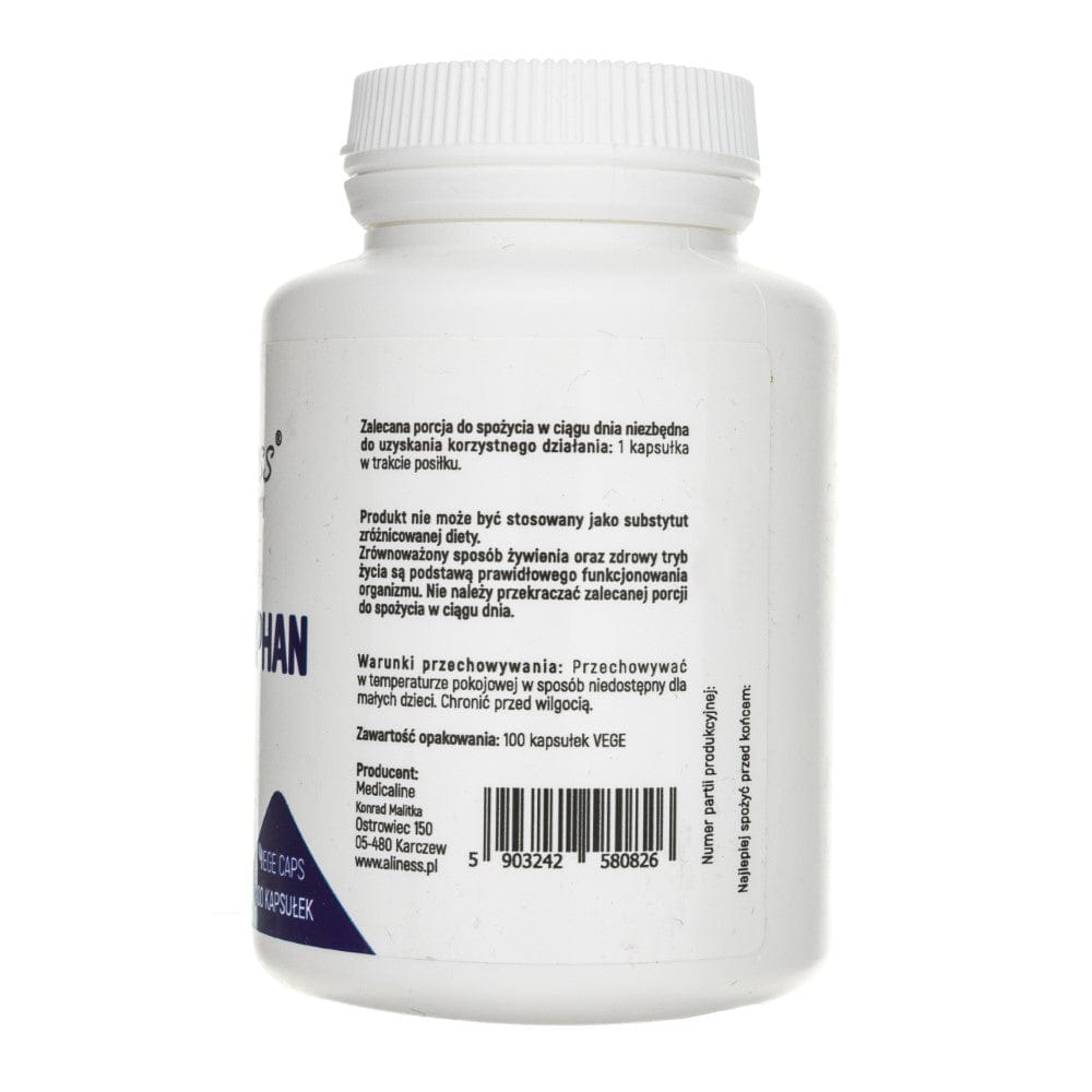 Aliness L-Tryptophan 500 mg - 100 Veg Capsules