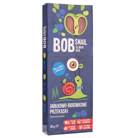 Bob Snail Apple & Blueberry Snack with No Added Sugar - 30 g