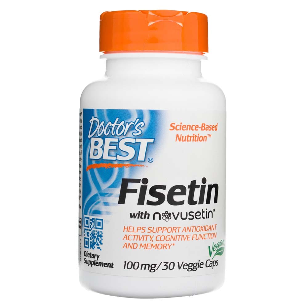 Doctor's Best  Fisetin with Novusetin 100 mg - 30 Veg Capsules