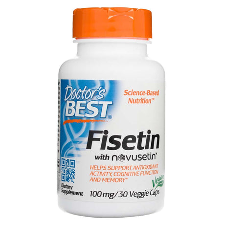 Doctor's Best  Fisetin with Novusetin 100 mg - 30 Veg Capsules