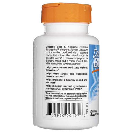 Doctor's Best L-Theanine with Suntheanine 150 mg - 90 Veg Capsules