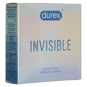 Durex Invisible Extra Sensitive Condoms - 3 pieces