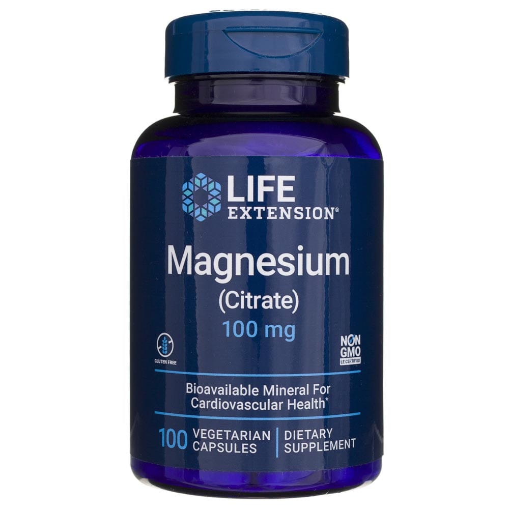 Life Extension Citrate De Magnésium ( ) 100 Mg - 100 Veg Capsules – Medpak