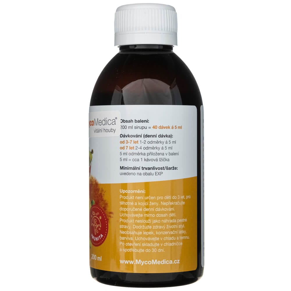 MycoMedica MycoBaby, Dragon syrup - 200 ml