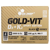 Olimp Gold-Vit D3+K2 Sport Edition - 60 Capsules