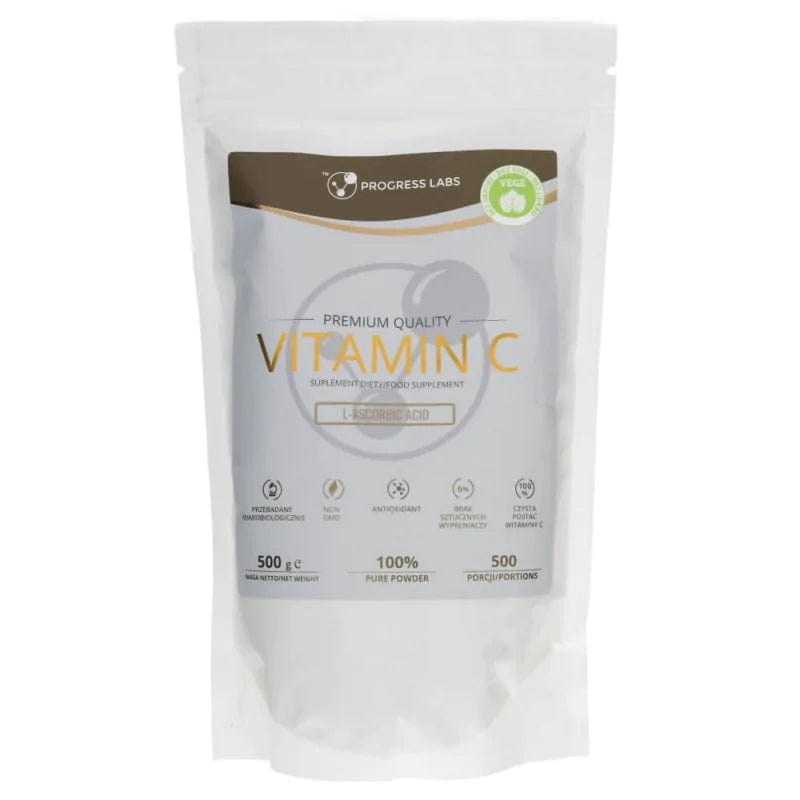 Complément Alimentaire Progress Labs - Calcium + Vitamine C, 120 Capsules, Neuf Sous Blister