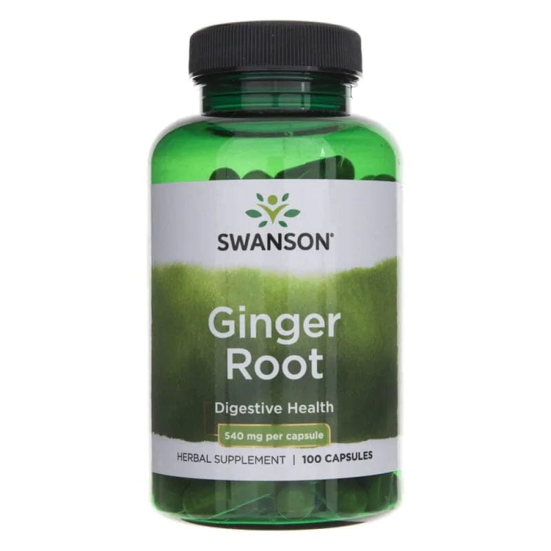 Swanson Full Spectrum Ginger Root 540 mg - 100 Capsules