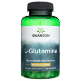 Swanson L-Glutamine 500 mg - 100 Capsules