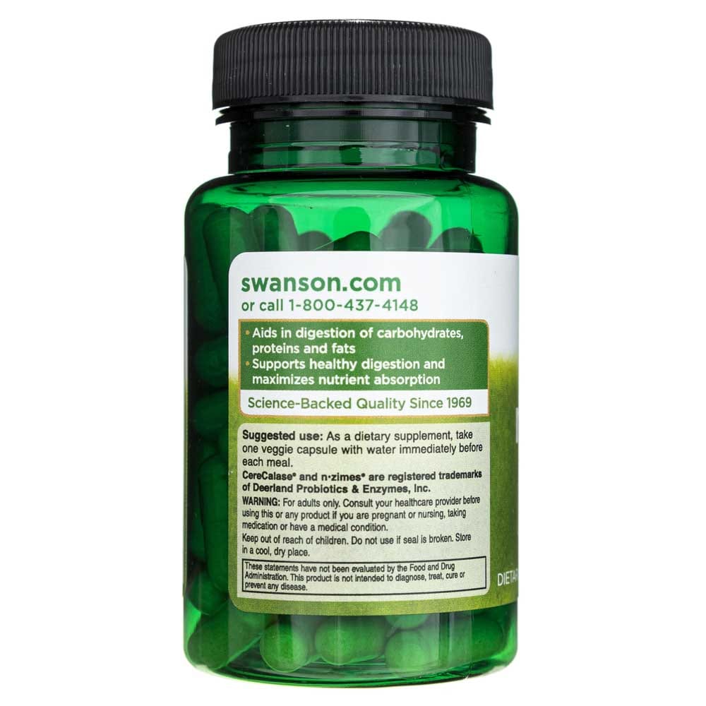 Swanson N-Zimes - Featuring CereCalase - 90 Veg Capsules