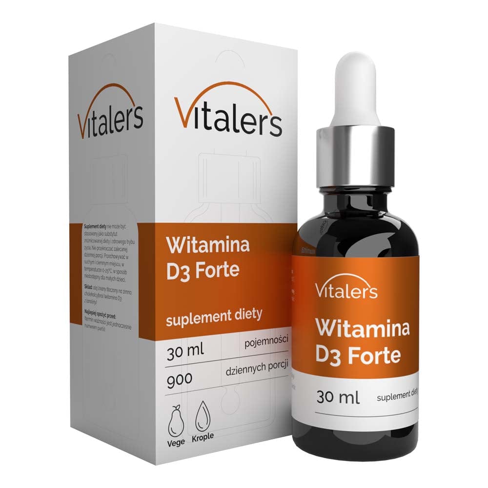 Vitaler's Vitamin D3 Forte 2000 IU, drops - 30 ml